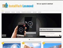 Tablet Screenshot of installtech.nl